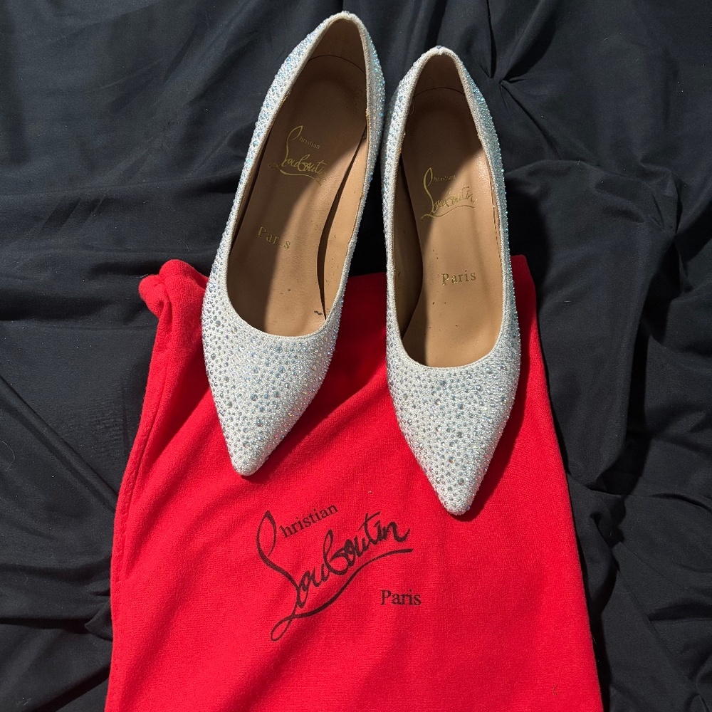 Rhinestone “louboutins”